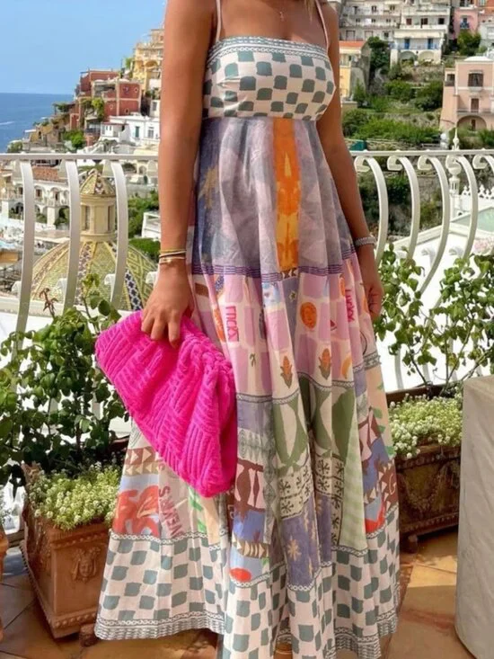 Santella "Amalfi" Dress – Similar to Alemais Emma Gale Sundress - Picture 1 of 8